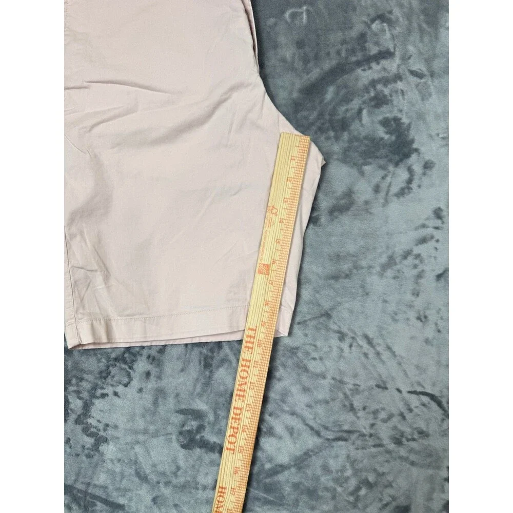 J Crew Stretch RE-IMAGINED Shorts  Mens 36x10 1/2 light beige